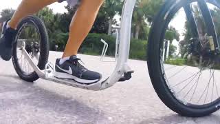 Kickbike Low Impact Alternative to Running amp Cycling [upl. by Attekram]