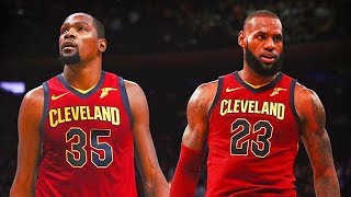 Kevin Durant Joins LeBron James on the Cleveland Cavaliers Parody [upl. by Yaker687]