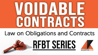 Voidable Contracts 2020 [upl. by Evangelist167]