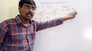 25 Equivalence of DFA and RE  Conversion from DFA to Regular Expression  TOC  FLAT [upl. by Irvin]