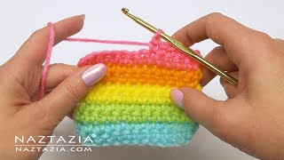 How to CROCHET for BEGINNERS  RIGHT HAND Video by Naztazia [upl. by Isla351]