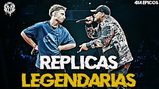 REPLICAS LEGENDARIAS en el FREESTYLE 🔥 [upl. by Heilner]