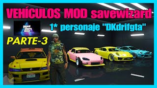 VEHÍCULOS MOD 1 PERSONAJE quotDKdrifgtaquotPARTE3 [upl. by Sucramraj]