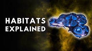 How Do Habitats Work in Stellaris 39 [upl. by Skier]