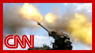 CNN near front lines amid Ukrainian push to retake Bakhmut from Russia [upl. by Aroon494]