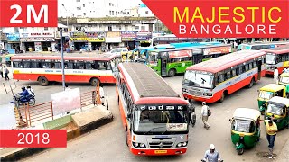 All about Majestic Bangalore  Kempegowda Bus Station  Metro Station [upl. by Godfree]