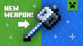 THE MACE A NEW WEAPON COMING TO MINECRAFT [upl. by Leahcimal]