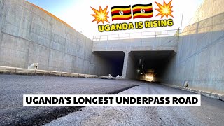 Finally Ugandas Longest Underpass Rd Tarmacked  Kampala Flyover Project Project Updates [upl. by Thorn]