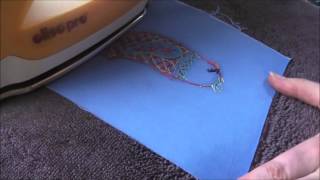 How to Iron Embroidery [upl. by Tatianas]