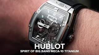 The technical tour de force of the Hublot Spirit of Big Bang Meca10 Titanium [upl. by Disharoon]