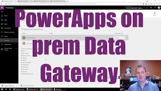 Powerapps on premise data gateway [upl. by Jephthah708]