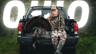 HER FIRST TURKEY Ohio Turkey Hunting 2023 [upl. by Orfinger656]