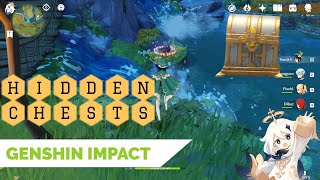 Liyue Hidden Treasures  Platform Puzzles  Genshin Impact [upl. by Malilliw497]