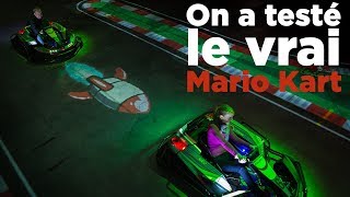 On a testé le vrai Mario Kart [upl. by Leyameg]