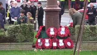 Toddington British Legion Remembrance service 2015 [upl. by Magda761]