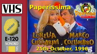 Paperissima 25th October 1996 [upl. by Allegna]