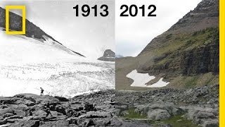 Photo Evidence Glacier National Park Is Melting Away  National Geographic [upl. by Murvyn605]