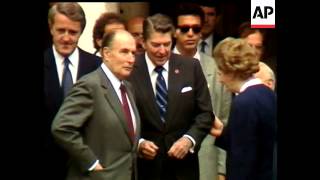 FRANCOIS MITTERAND  FRENCH PRESIDENT 1981  1995 [upl. by Coit]