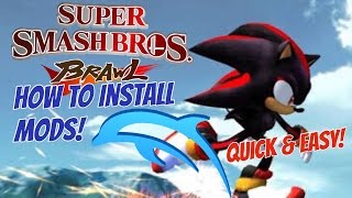 How To Install Mods for Smash Bros Brawl on Dolphin Emulator QUICK amp EASY [upl. by Loretta]