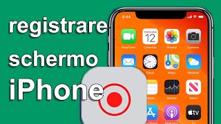 IT Come registrare schermo iPhone [upl. by Eltsirhc341]