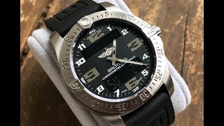 The Breitling Aerospace Wristwatch The Full Nick Shabazz Review [upl. by Tiertza]