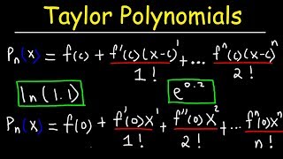 Taylor Polynomials amp Maclaurin Polynomials With Approximations [upl. by Hansen421]