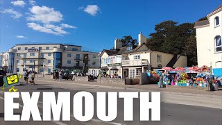 EXMOUTH Devon UK August 2021  Exmouth Beach amp Seafront  4K Virtual Walk [upl. by Horwitz927]