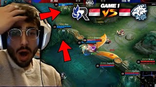 This play was a Game Changer  RSG SG vs EVOS ID Game 1  Mobile Legends [upl. by Aleil388]