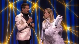 The masked singer  Onthulling Eenhoorn Josje Huisman [upl. by Asilanna991]