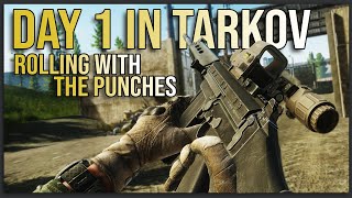 HOW TO INVEST IN YOURSELF  Day 1 Escape from Tarkov FULL PLAYTHROUGH [upl. by Droffilc]