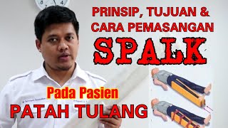 Tutorial Pemasangan Spalk Pasien Patah Tulang  dr Helmiyadi SpOT [upl. by Theron979]