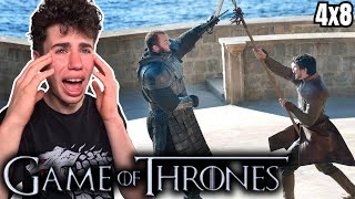 Game Of Thrones 4x8 Reaction  quotThe Mountain and the Viperquot First Time Watching [upl. by Jany]