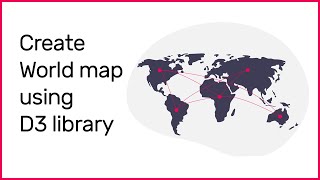 Create a worldmap using d3 library d3js [upl. by Tempa]