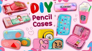 12 DIY PENCIL CASE IDEAS YOU WILL LOVE  Back To School [upl. by Eisiam]