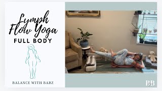 Full Body Lymph Flow Yoga chairfloor  Lymph Flow Yoga [upl. by Ahsiya]