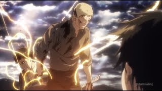 Attack on Titan Bertholdt Reiner Reveal Armored Colossal Titan English Dubbed [upl. by Weed]