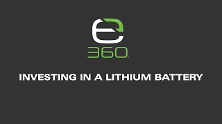 Investing in a Lithium Battery [upl. by Ellehcam]