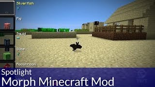 Spotlight Morph Minecraft Mod [upl. by Elirpa]