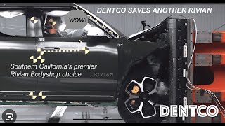 DENTCO Dent amp Scratch Rivian R1S Large Dent Repair [upl. by Peugia]