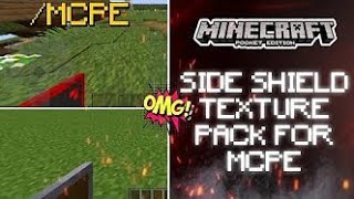 Side Shield Texture pack for mcpe and java 120  Shadow Playz 20 [upl. by Jacoby180]