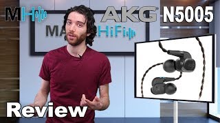 AKG N5005 Highend in ear headphones review [upl. by Lorac264]