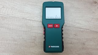 Parkside 4IN1 MultiDetector PMSHM 2 A1 Unboxing Testing [upl. by Narual]