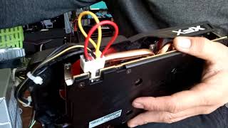 How to use a 6 pin power supply on a 8 pin graphics card [upl. by Sucramaj]