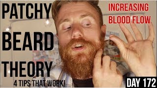 4 Patchy Beard TIPS that REALLY Stimulate Growth amp Circulation  Patchy Beard Theory Explained [upl. by Odnaloy]