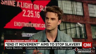 Nathaniel Buzolic Talks End It Movement On CNN [upl. by Annice116]