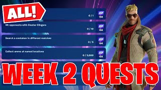 Fortnite Chapter 5 Week 2 Quests Full Guide [upl. by Boggers]