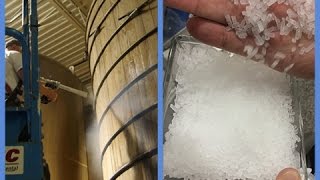 Dry Ice Blast Cleaning with Cold Jet [upl. by Alemaj]