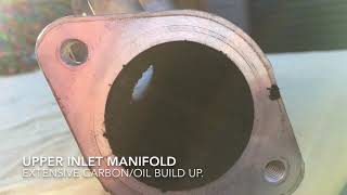 ML L200 Mitsubishi Triton EGR Intake Manifold removal [upl. by Anaert]