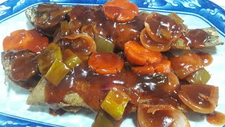 SWEET AND SOUR LAPU LAPU EASY RECIPE [upl. by Anuaik]