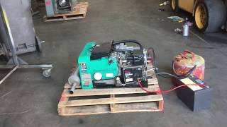 Cummins Onan Emerald Plus GenSet 4000 Watt RV Generator 4 kW [upl. by Nisbet]